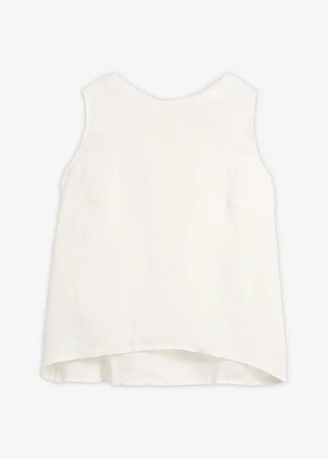 Top in puro lino, bonprix