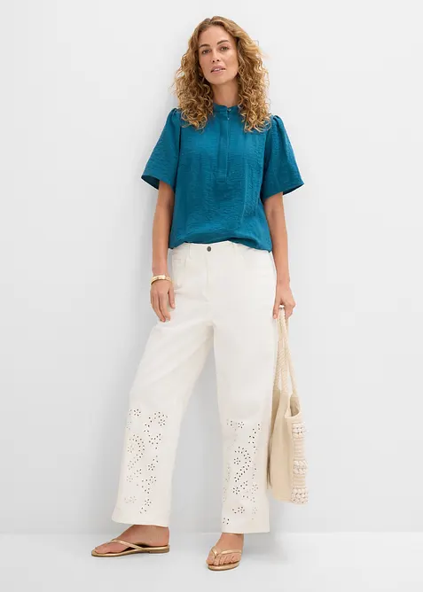 Blusa in misto viscosa, bonprix