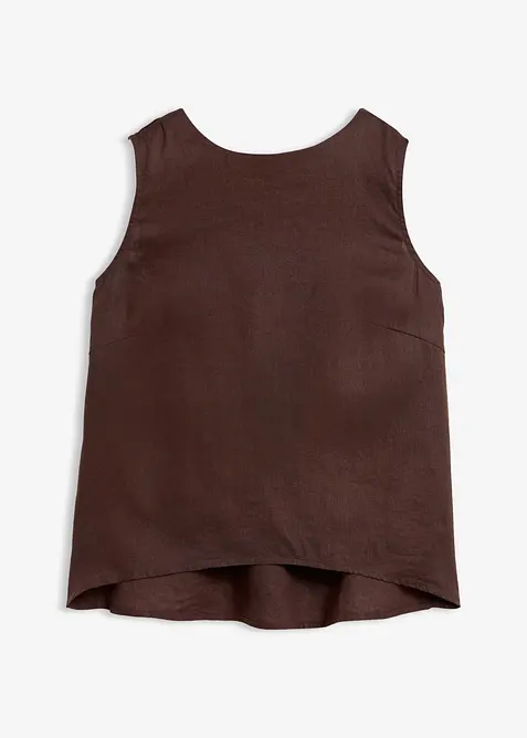 Top in puro lino, bonprix