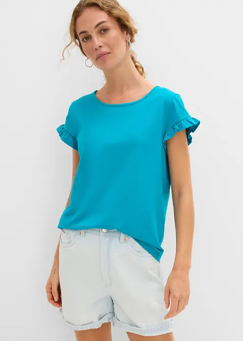 T-shirt in puro cotone, bonprix