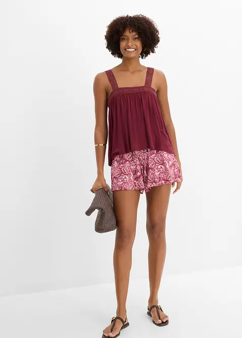 Top in viscosa morbida, bonprix