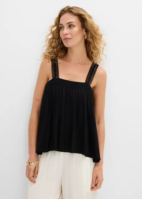 Top in viscosa morbida, bonprix