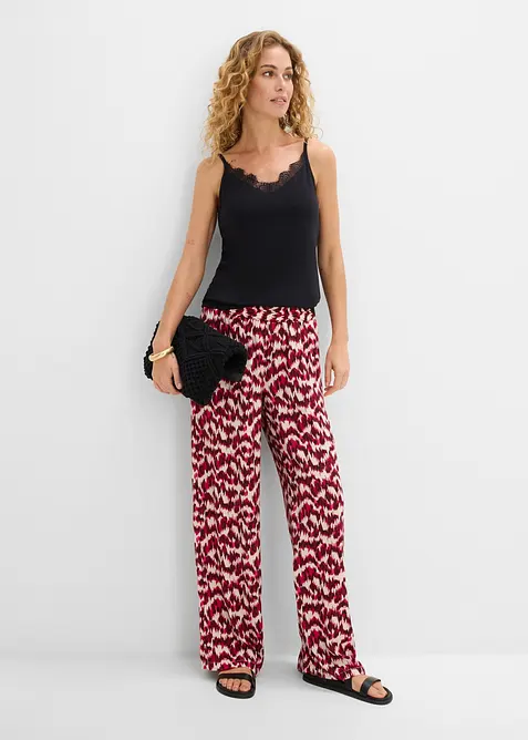 Top con pizzo (pacco da 2), bonprix
