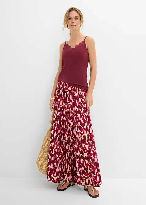 Top con pizzo (pacco da 2), bonprix