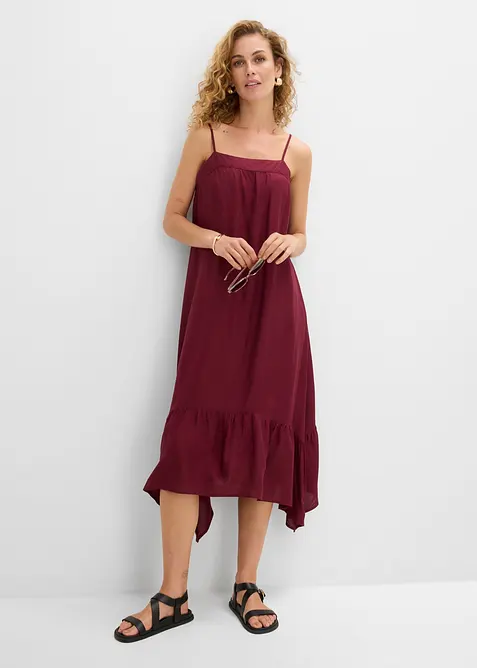 Abito midi in viscosa fluida, bonprix