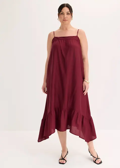 Abito midi in viscosa fluida, bonprix