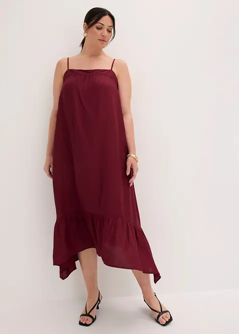 Abito midi in viscosa fluida, bonprix