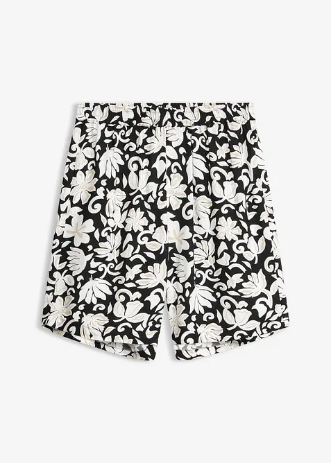 Bermuda in viscosa fluida con vita comoda, bonprix