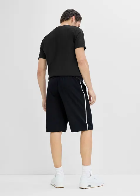 Bermuda in felpa loose fit (pacco da 2), bonprix