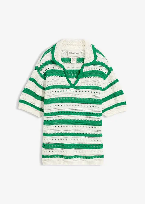 T-shirt in maglia oversize, bonprix