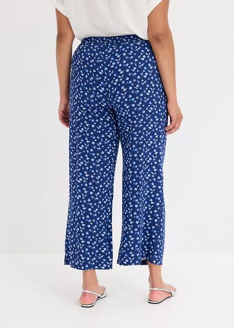 Pantaloni con elastico in vita in pura viscosa, bonprix