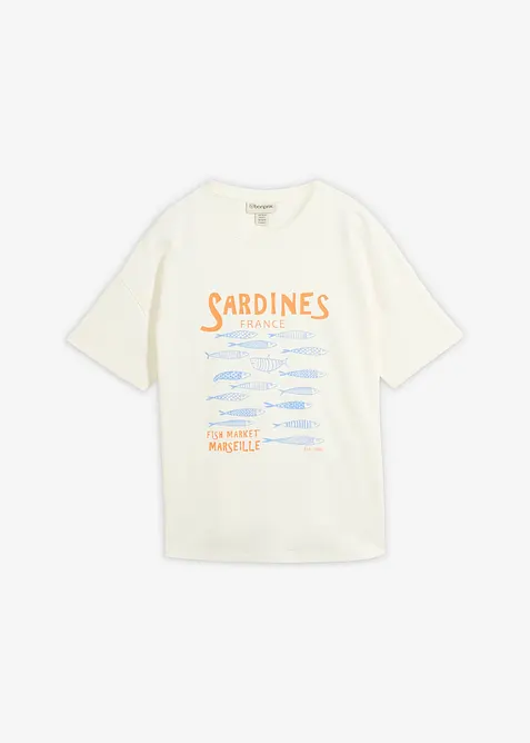 T-shirt in cotone biologico pesante, bonprix