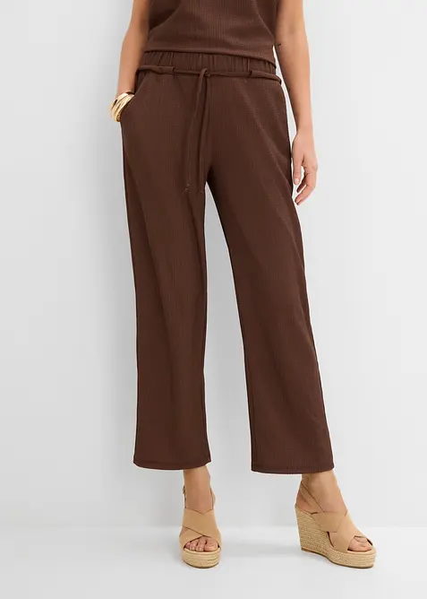 Pantaloni con elastico in vita, bonprix