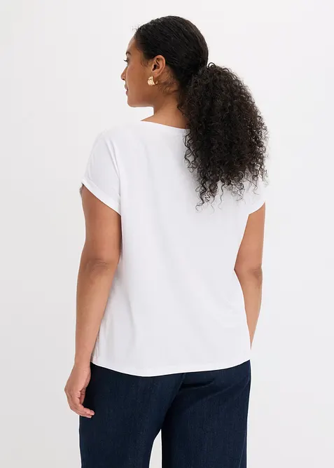 T-shirt in viscosa morbida, bonprix