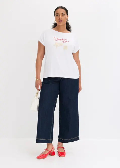 T-shirt in viscosa morbida, bonprix