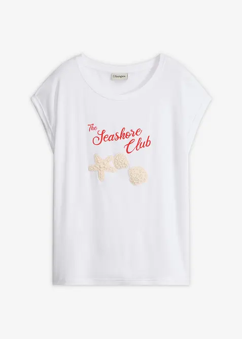 T-shirt in viscosa morbida, bonprix