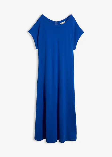 Abito midi in misto viscosa morbido, bonprix