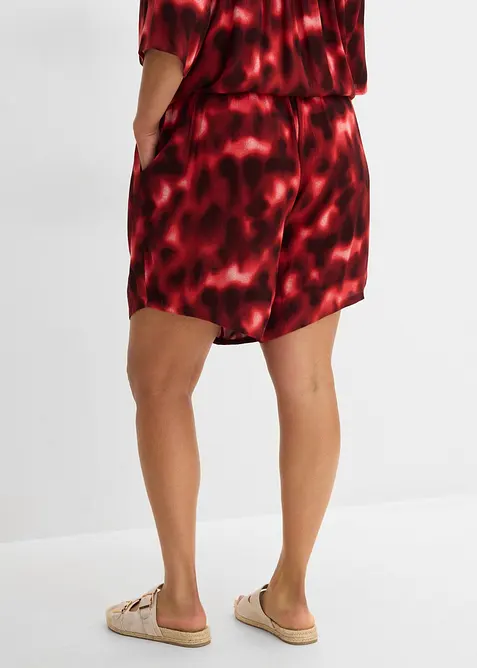 Shorts con elastico in vita in viscosa operata, bonprix