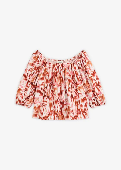 Blusa in misto viscosa fine, bonprix