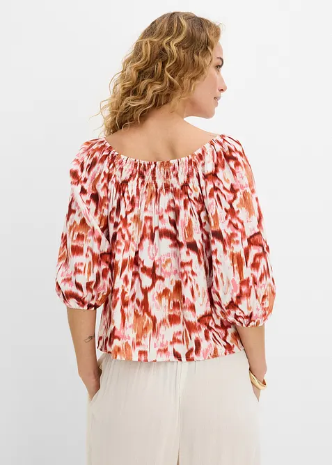 Blusa in misto viscosa fine, bonprix