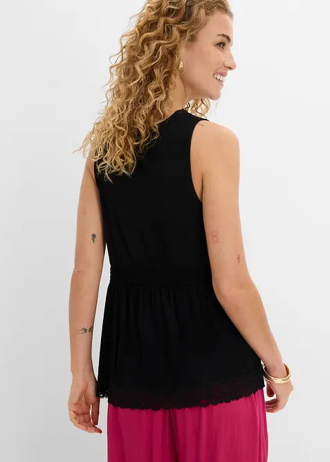 Top con pizzo, bonprix