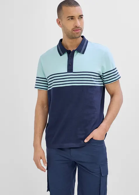 Polo in jersey di puro cotone biologico, bonprix