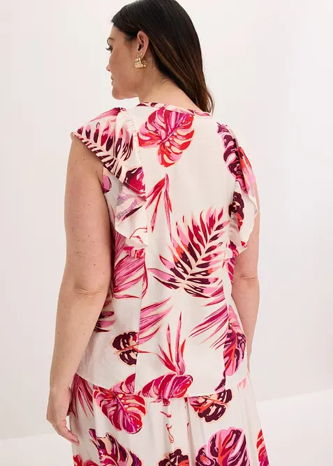 Blusa in misto viscosa fluido, bonprix
