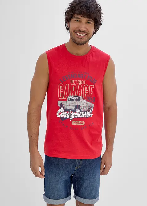 Canotta in puro cotone biologico (pacco da 3), bonprix