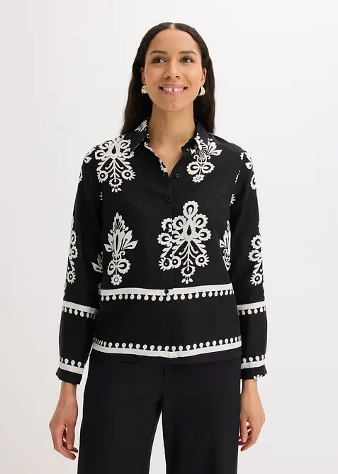 Blusa in viscosa fluida, bonprix
