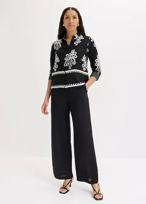 Blusa in viscosa fluida, bonprix