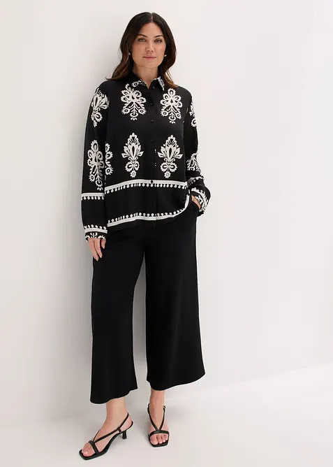 Blusa in viscosa fluida, bonprix