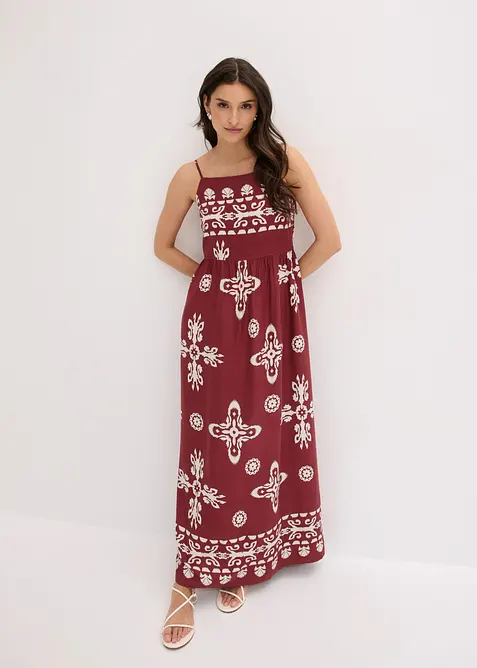 Abito con spalline in viscosa fluida, bonprix