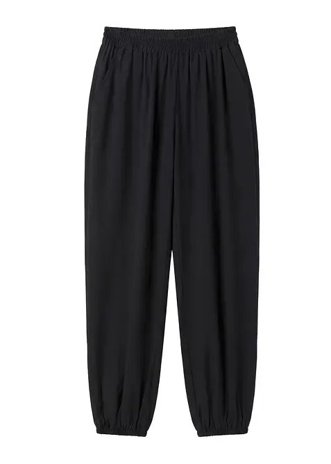 Pantaloni a palloncino in viscosa fluida, bonprix