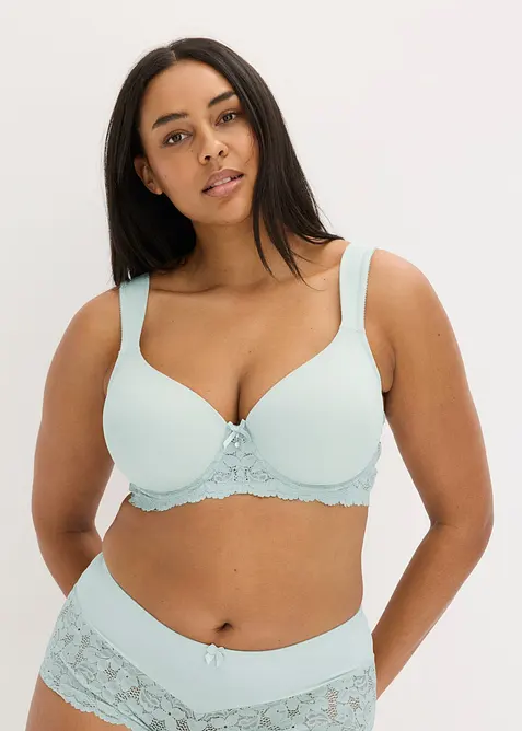 Reggiseno con coppe preformate e spalline imbottite, bonprix