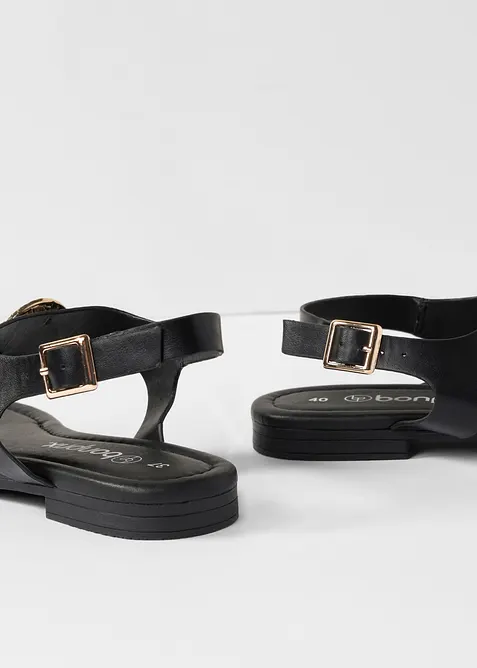Sandali infradito con dettagli metallizzati, bonprix