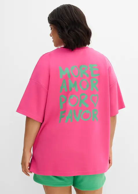 Maxi maglia in puro cotone biologico, bonprix