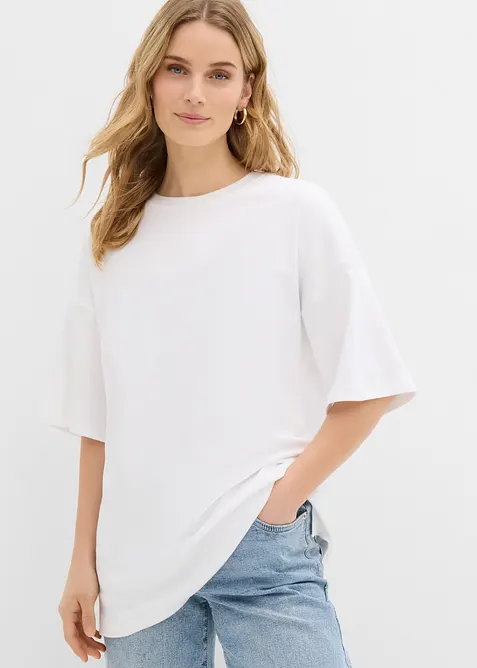 Maxi maglia in puro cotone biologico, bonprix