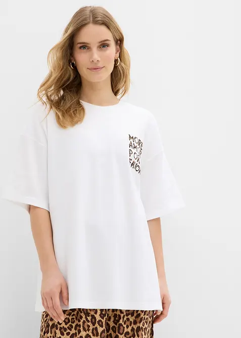 Maxi maglia in puro cotone biologico, bonprix