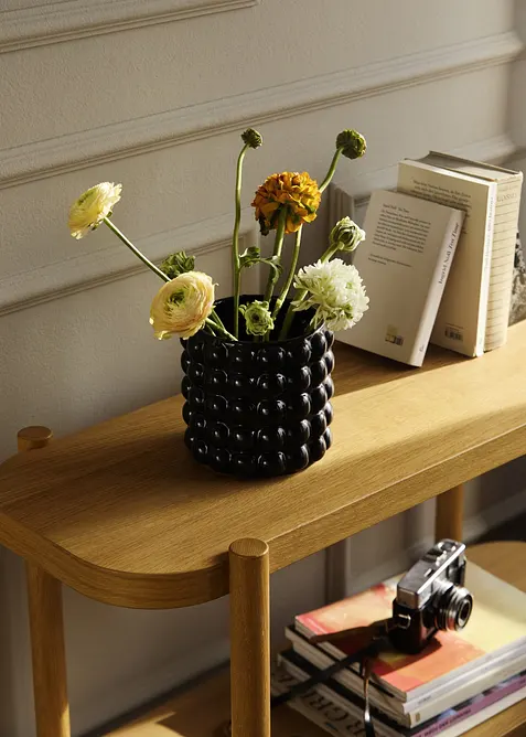 Vaso con decoro a bolle, bonprix