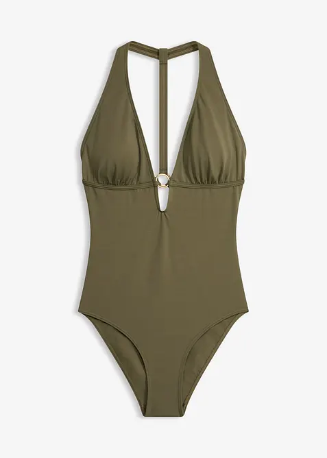 Costume intero con scollatura profonda a V, bonprix