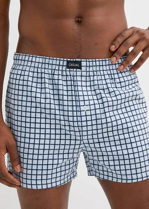 Boxer larghi in jersey di cotone (pacco da 3), bonprix