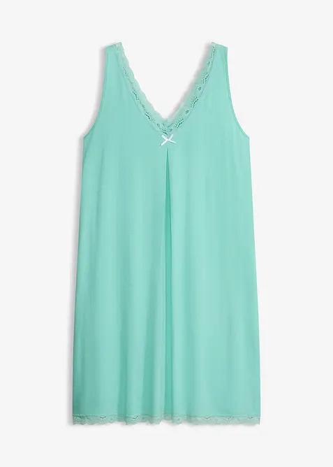 Camicia da notte corta in misto viscosa morbido, bonprix