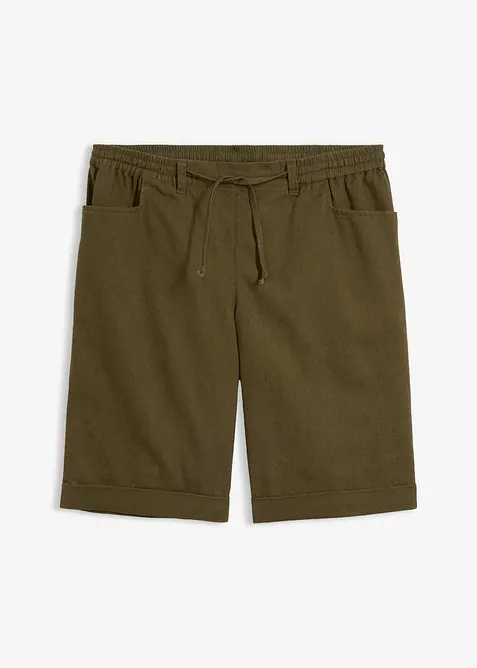 Bermuda in misto lino, bonprix