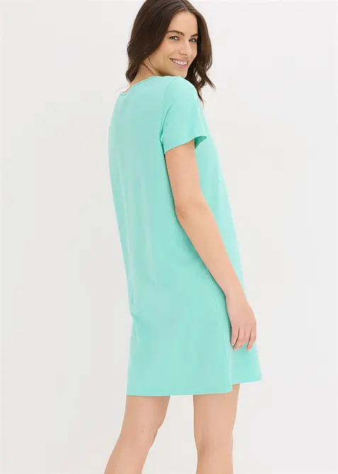 Camicia da notte in puro cotone (pacco da 2), bonprix