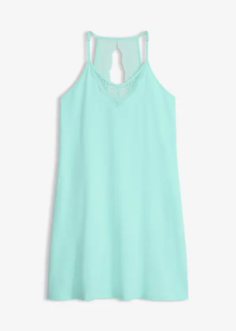 Camicia da notte con pizzo dietro, bonprix