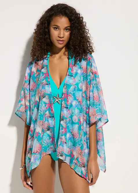 Kimono da mare trasparente, bonprix