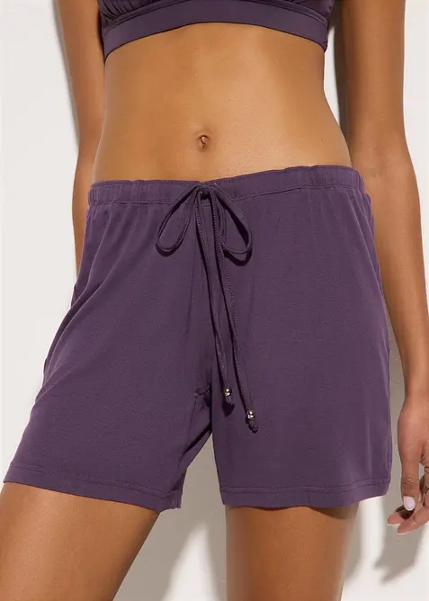 Pantaloncini da mare in misto viscosa fluente, bonprix