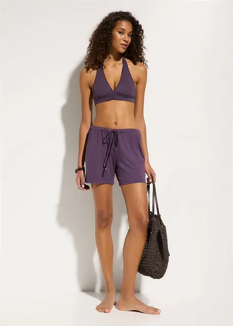 Pantaloncini da mare in misto viscosa fluente, bonprix