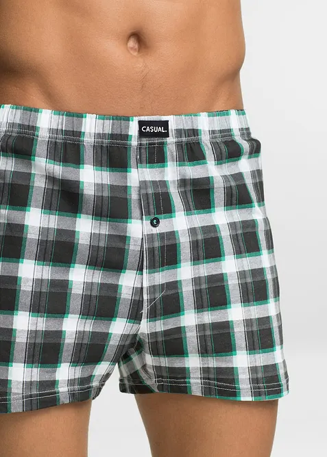 Boxer larghi in jersey di cotone (pacco da 3), bonprix