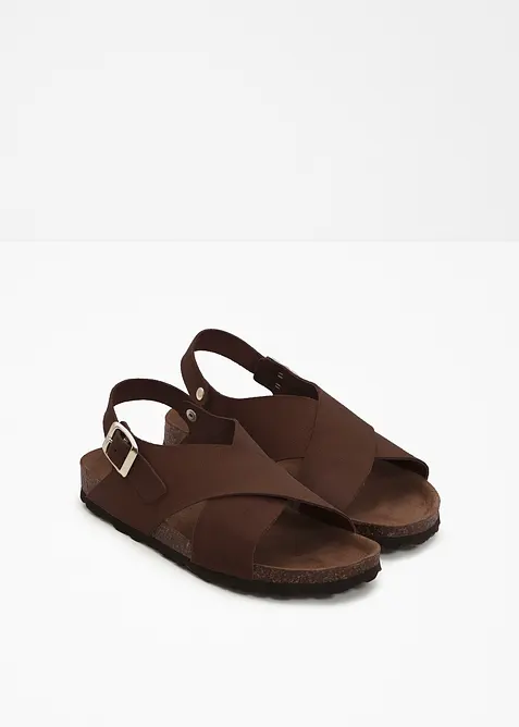 Sandali in pelle, bonprix